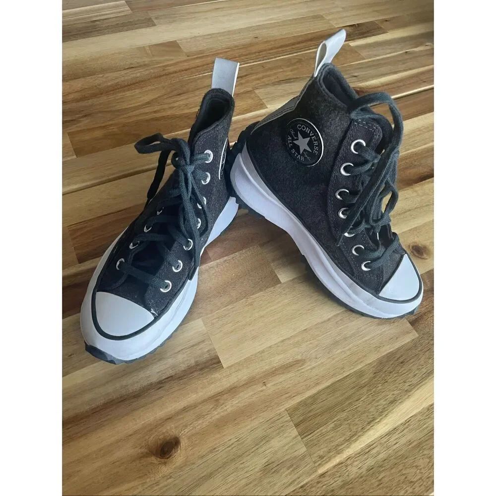 Converse Run Star Hike High-Top Felt Sneakers